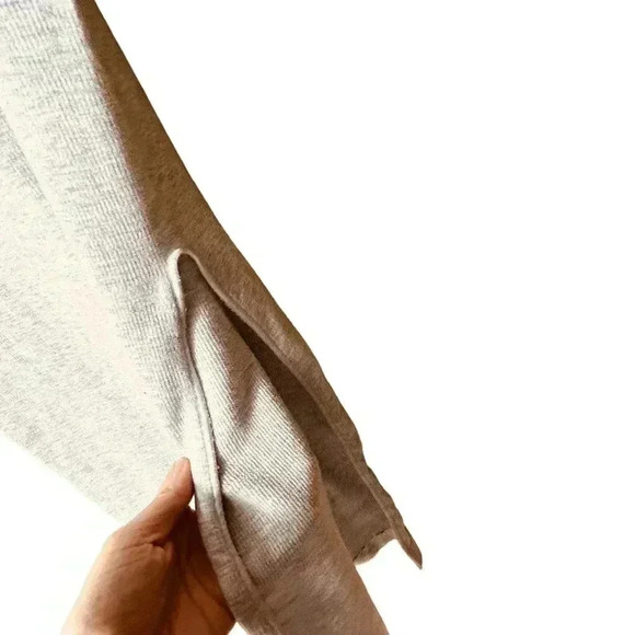 Heavy Stretch Knit Strapy Maxi Dress No Tag Heather Gray - Picture 4 of 6